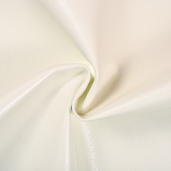 Ткань Дерматин (Кожзам) для мебели, цвет Белый (на отрез)  в Анапе