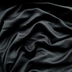 Светозатемняющая ткань для штор &quot;Блэкаут&quot; 95% (Blackout), цвет Черный (на отрез)  в Анапе