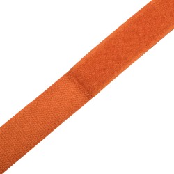 Контактная лента 25мм  Оранжевый (велькро-липучка, на отрез)  в Анапе