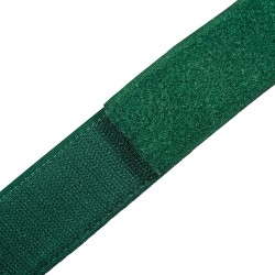 Контактная лента 40мм (38мм) цвет Зелёный (велькро-липучка, на отрез)  в Анапе