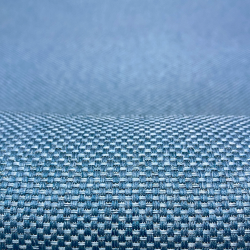 Ткань Блэкаут для штор светозатемняющая 85% &quot;Рогожка Синяя&quot; (на отрез)  в Анапе