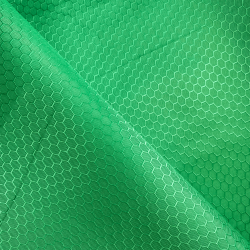 Ткань Оксфорд 300D PU Рип-Стоп СОТЫ, цвет Зелёный (на отрез)  в Анапе