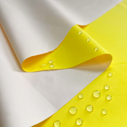 Водонепроницаемая Дышащая Мембранная ткань PU 10'000, цвет Жёлтый (на отрез)  в Анапе