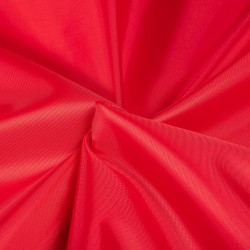 *Ткань Оксфорд 210D PU, цвет Красный (на отрез)  в Анапе